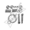 CAUTEX 030345 Gasket Set, exhaust system